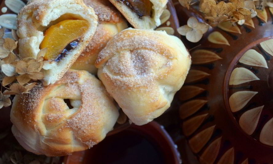 Рецепт абрикосовые булочки