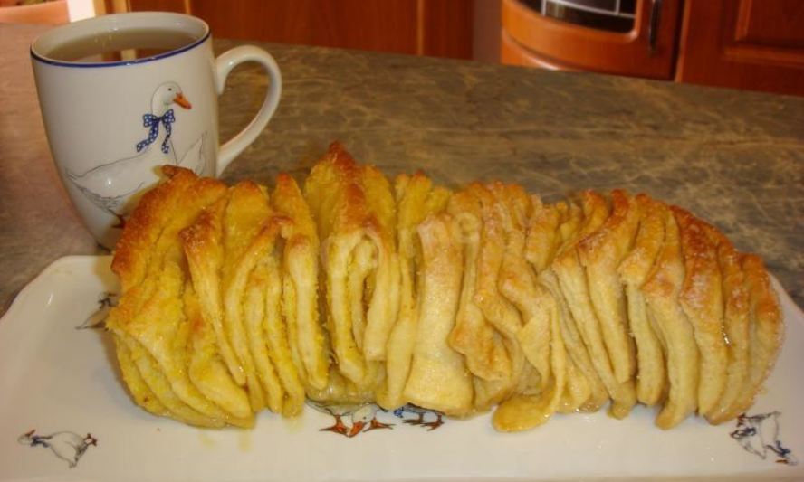 Рецепт булочка гармошка