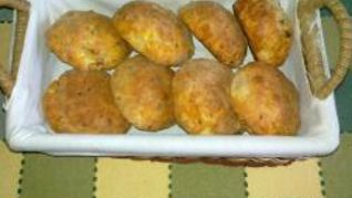 Булочки c сыром и беконом