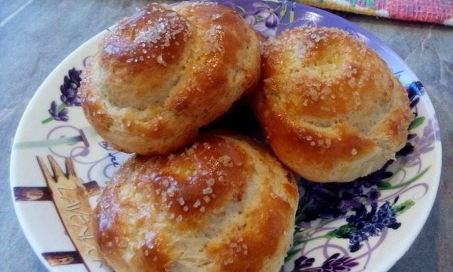 Рецепт булочки из творожного теста