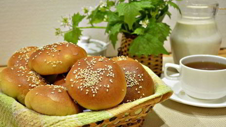 булочки к завтраку