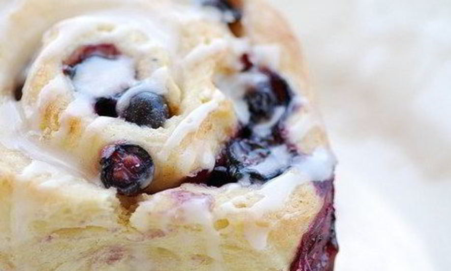 Рецепт булочки с черникой