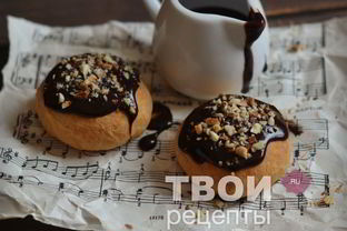 Булочки с глазурью