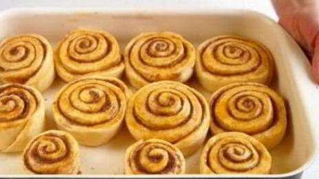 булочки с корицей