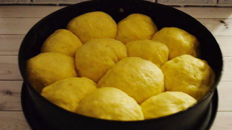 булочки с курагой