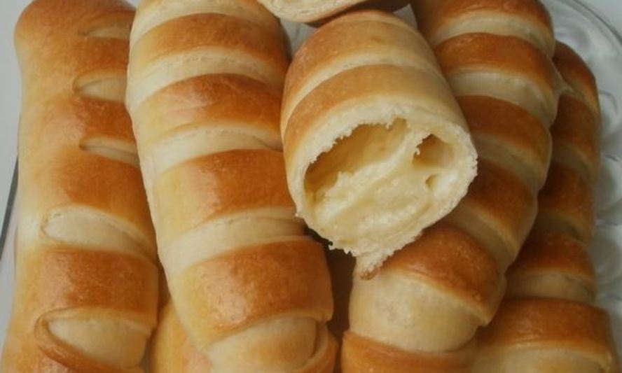 Рецепт булочки с плавленым сыром