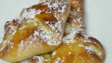 булочки с творогом