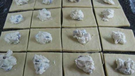 булочки с творогом