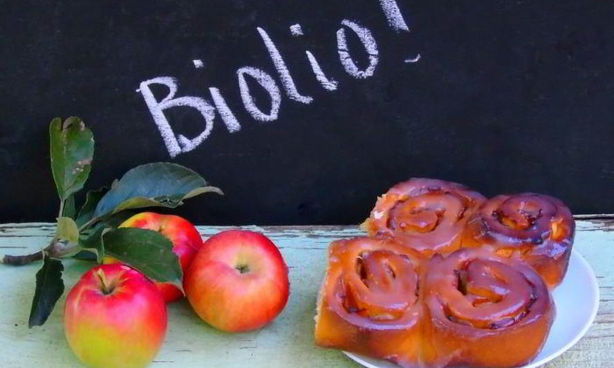 Рецепт булочки с яблочной начинкой