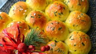 Булочки в виде елки