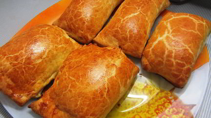 Булочки с творогом