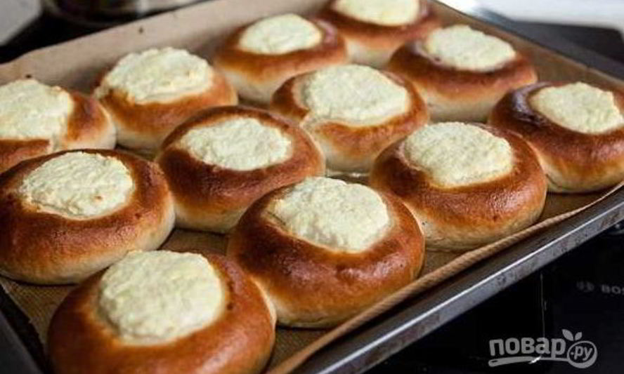 Рецепт королевские ватрушки с творогом