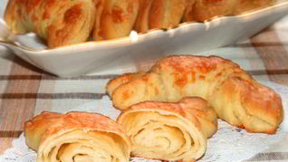 Круассаны из дрожжевого теста