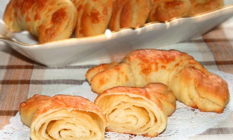 Рецепт круассаны из дрожжевого теста