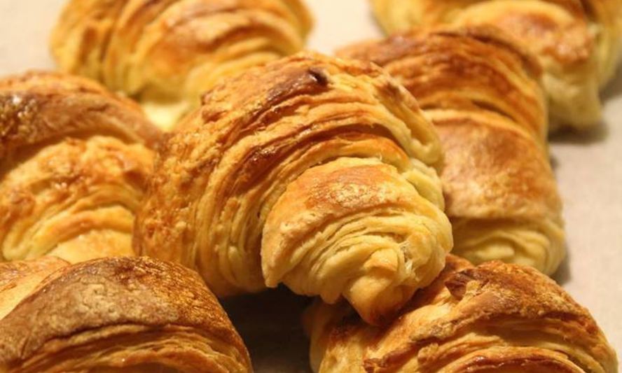 Рецепт круассаны из слоеного дрожжевого теста