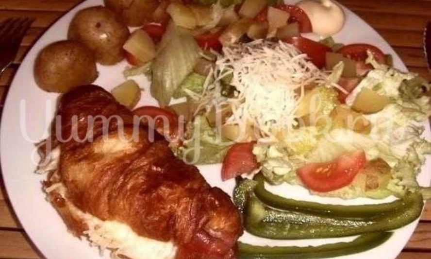 Рецепт круассаны с начинкой