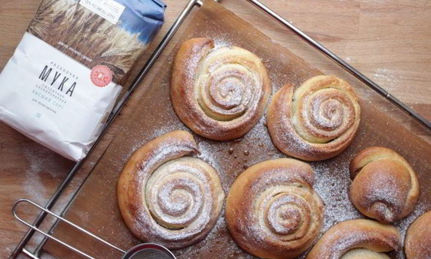 Рецепт плюшки сахарные