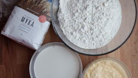 плюшки сахарные