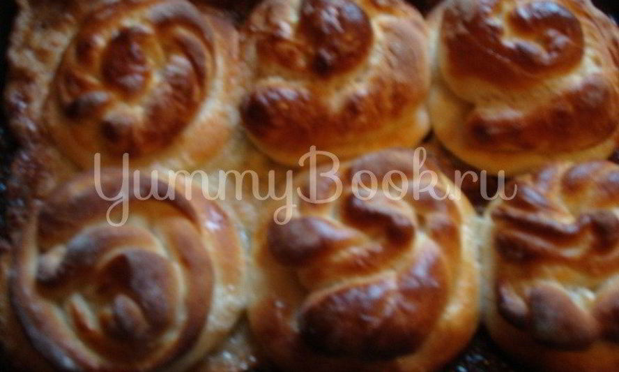 Рецепт плюшки-ватрушки