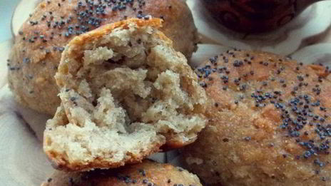 ржаные булочки на йогурте