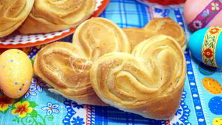 Сдобные булочки Плюшки