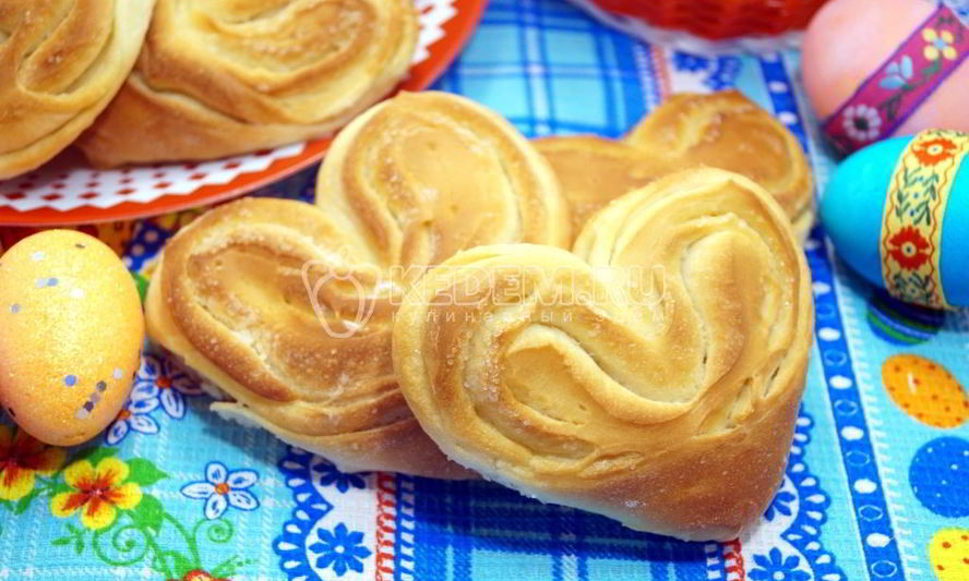 Рецепт сдобные булочки плюшки