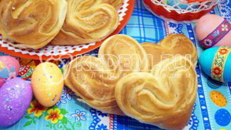 сдобные булочки плюшки