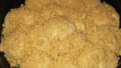 сладкие булочки со штрейзелем