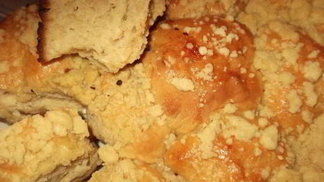 сладкие булочки со штрейзелем