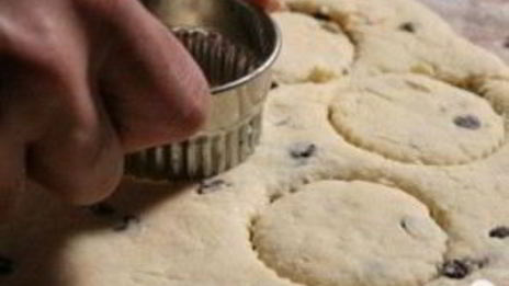 смородиновые булочки