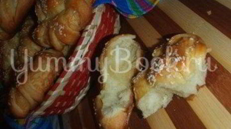 турецкие булочки с сезамом