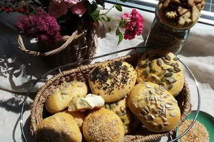 Творожные булочки к завтраку