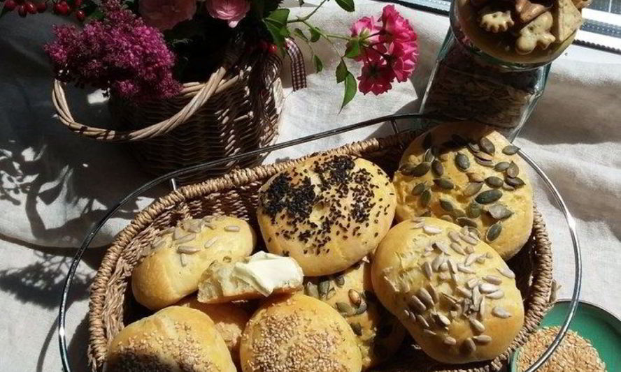 Рецепт творожные булочки к завтраку