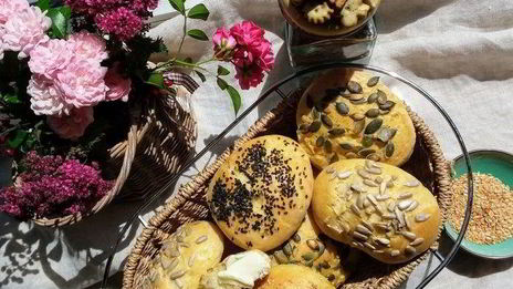 творожные булочки к завтраку