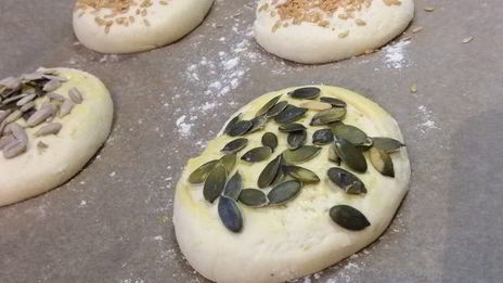 творожные булочки к завтраку