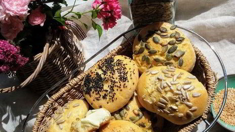 творожные булочки к завтраку