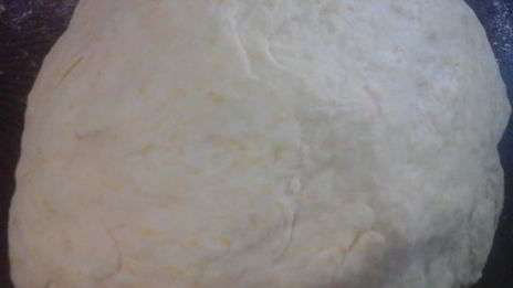 тыквенно-чесночные пампушки с мясной начинкой