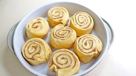 тыквенные булочки с корицей