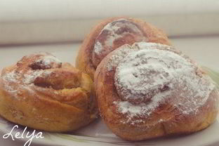 Тыквенные булочки с миндалем и корицей