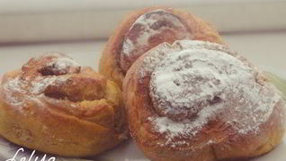 Тыквенные булочки с миндалем и корицей