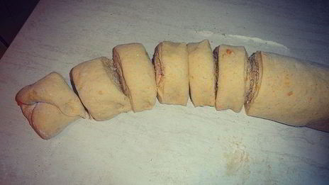 тыквенные булочки с миндалем и корицей