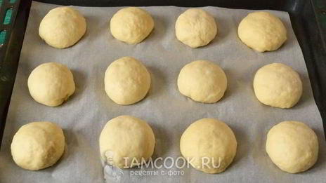 ватрушки из дрожжевого теста с творогом