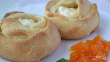 ватрушки с творогом без дрожжей