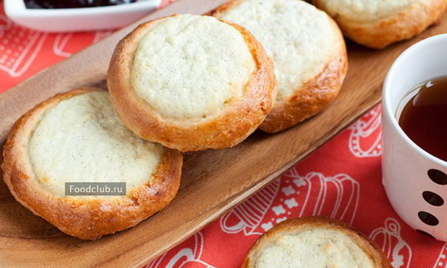 Рецепт ватрушки с творогом