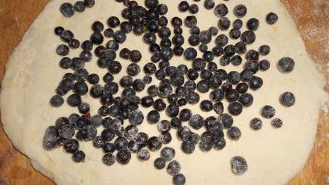 вкуснейшие черничные булочки