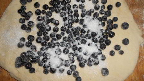 вкуснейшие черничные булочки