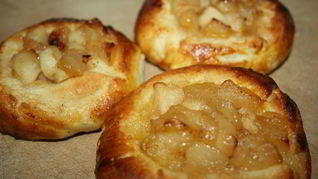 Яблочные ватрушки