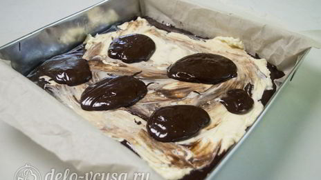 брауни-чизкейк