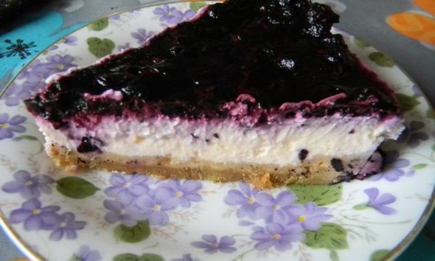 Рецепт черничный чизкейк с розмарином