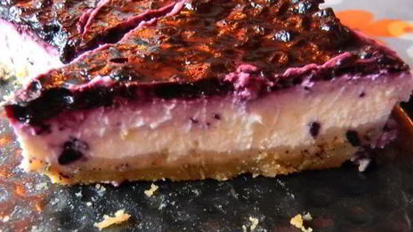 черничный чизкейк с розмарином